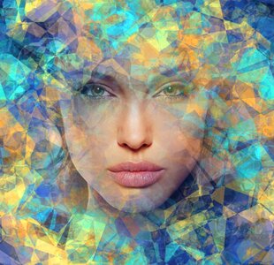 Woman ortrait female