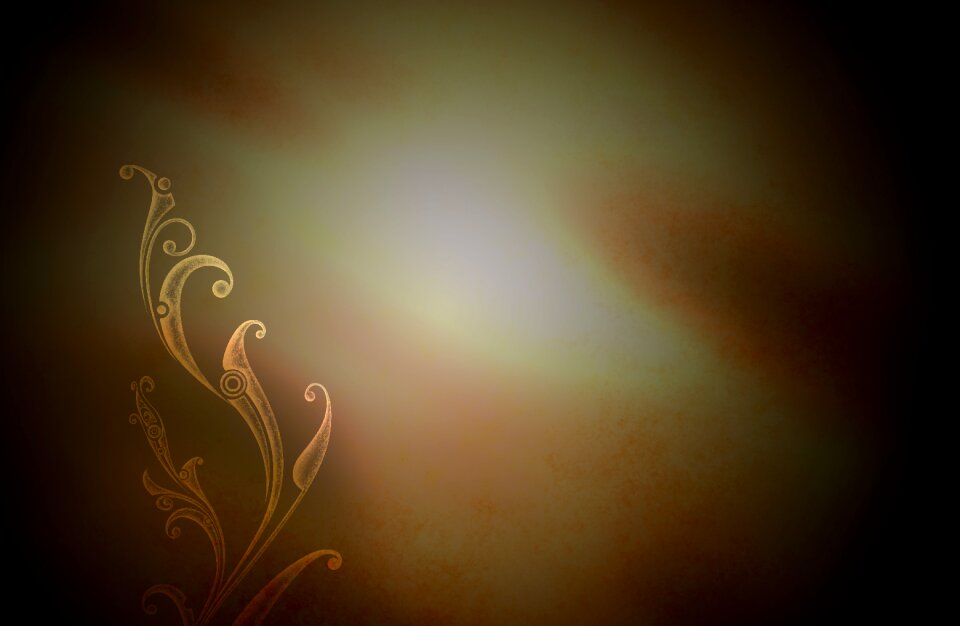 White sunlight glow