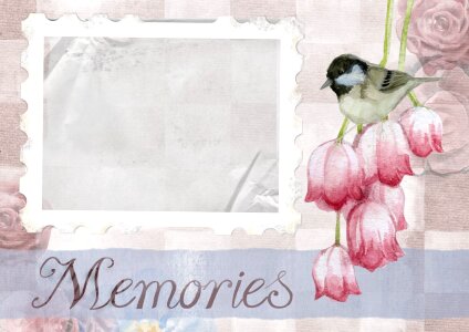 Frame pre-made tulip
