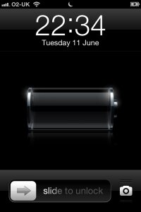Mobile battery icon