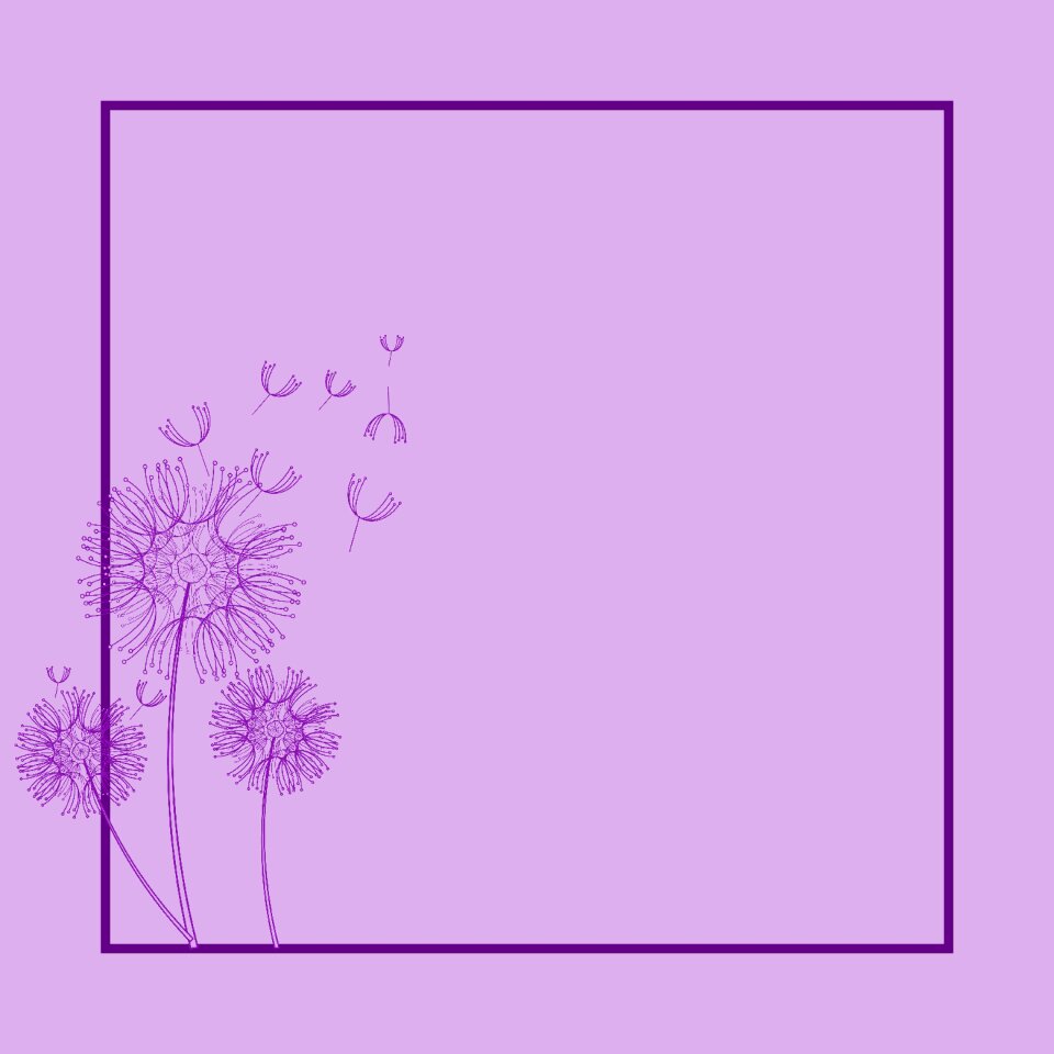 Card purple background