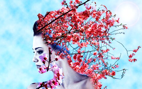 Feeling color illustration