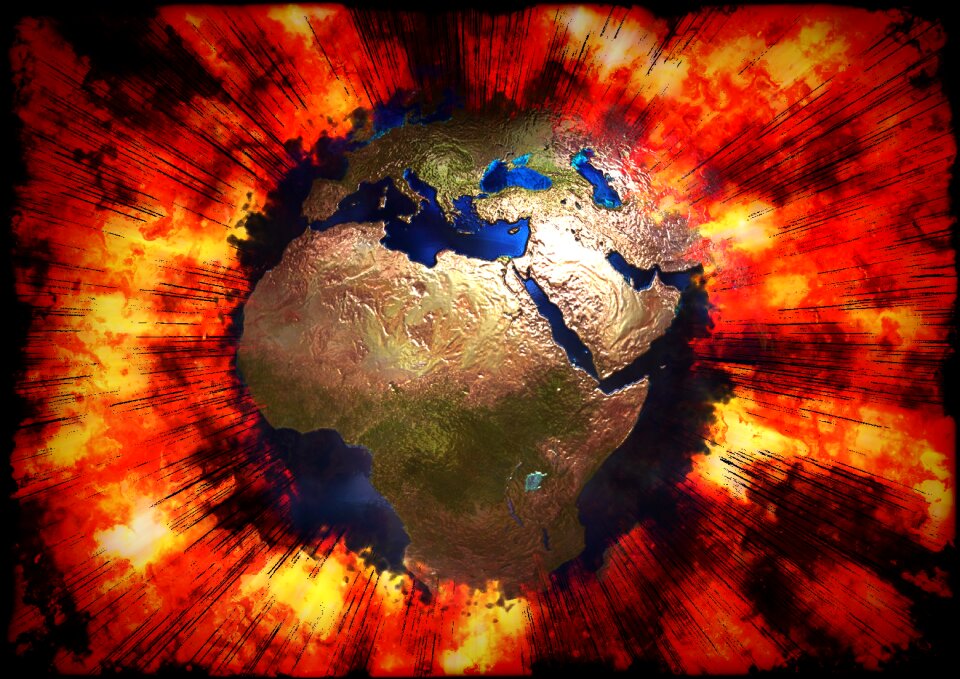 Earth pop fire