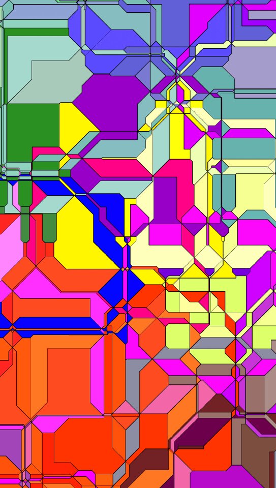 Polygon background pattern