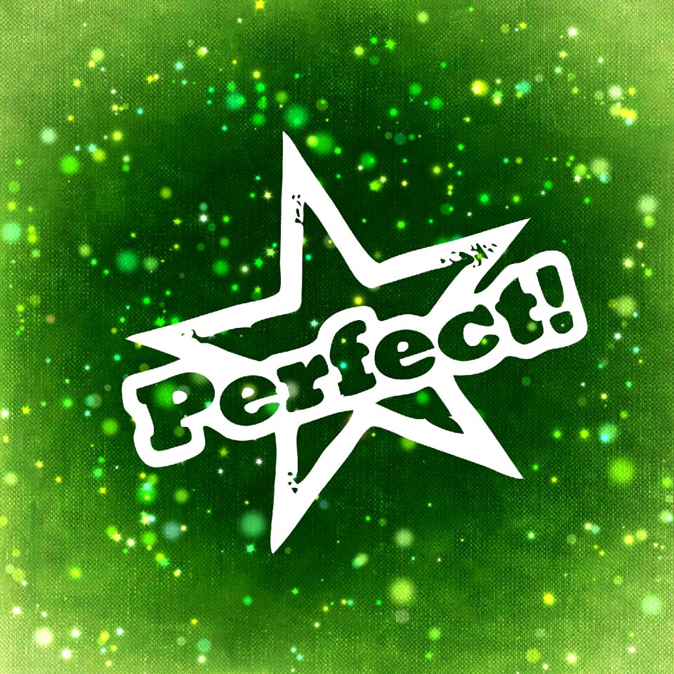 Star light green pattern