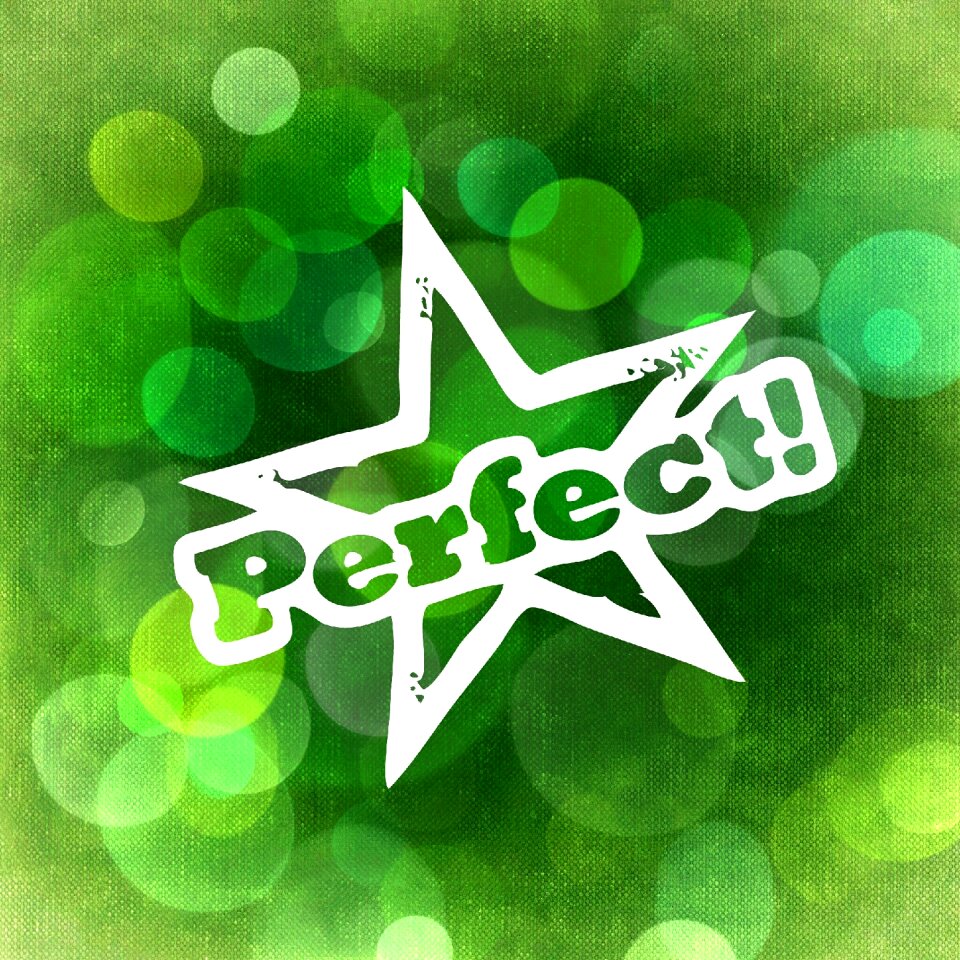 Star light green pattern