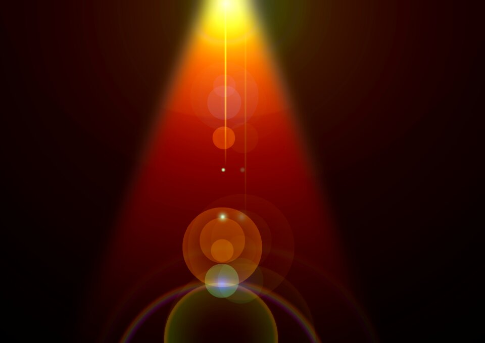 Rays mood backlighting