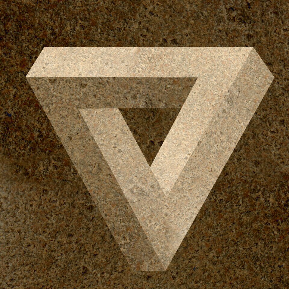 Triangle fragment background image