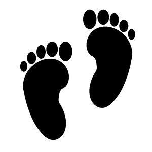 Walk toes Free illustrations