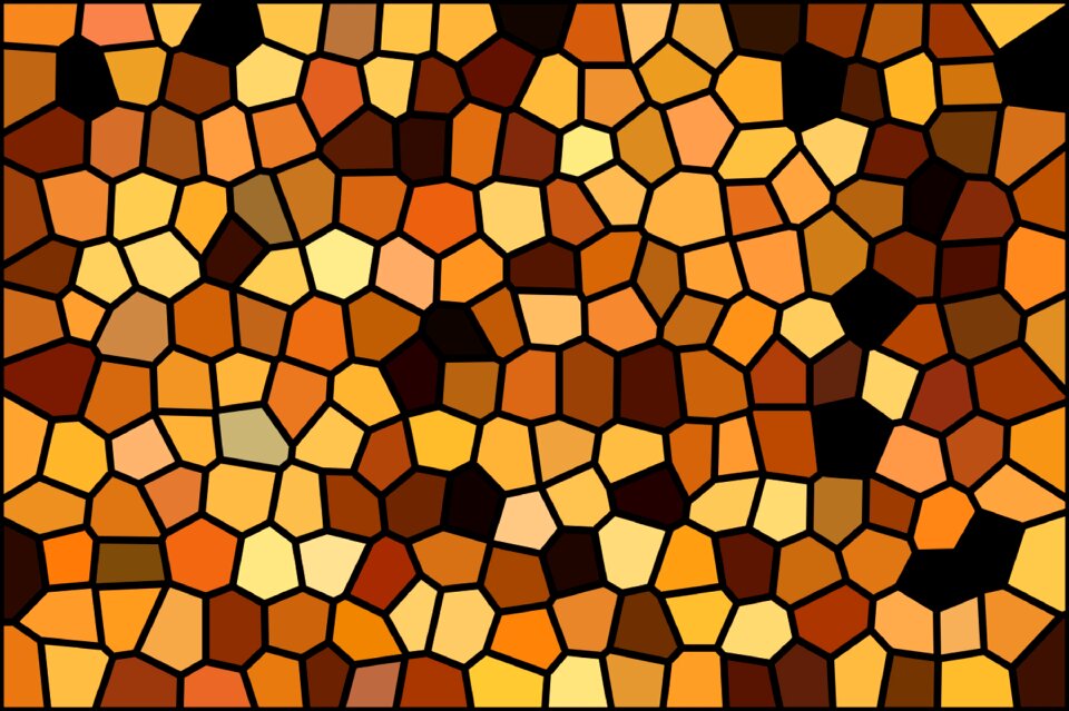 Tile brown white