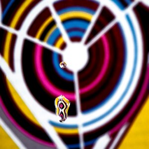 Creative colorful abstract