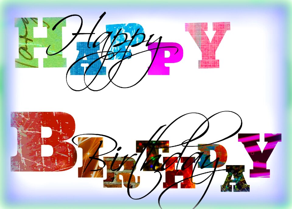 Celebration party card