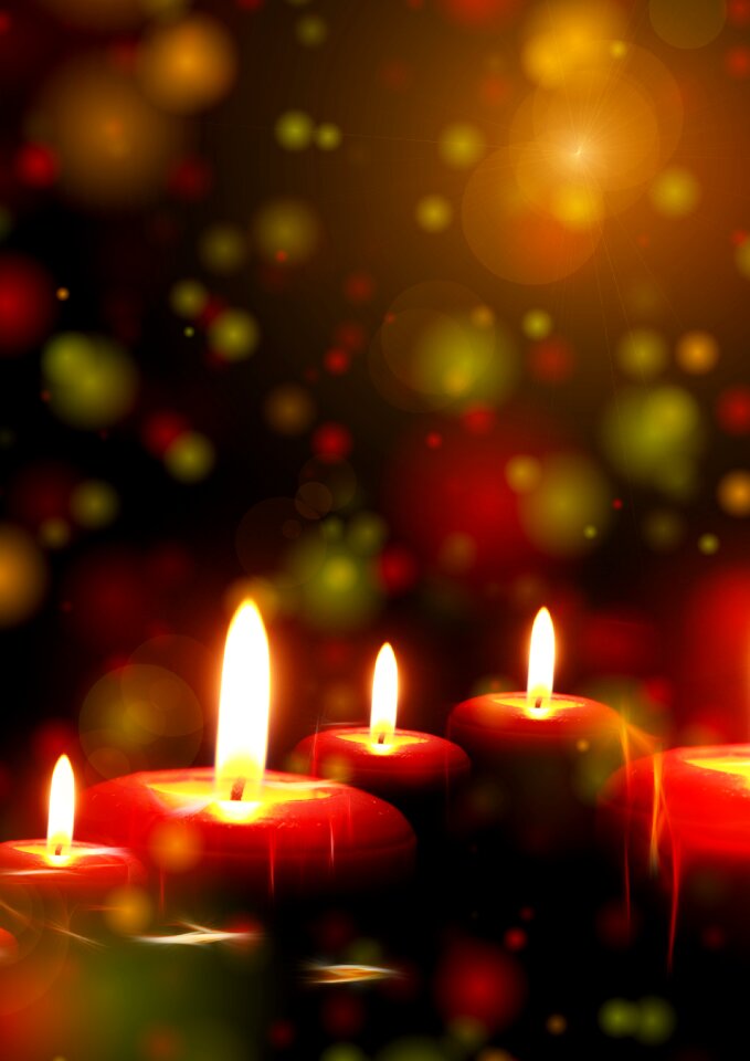 Evening advent christmas