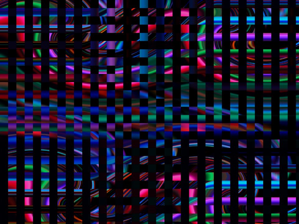 Colorful wallpaper design