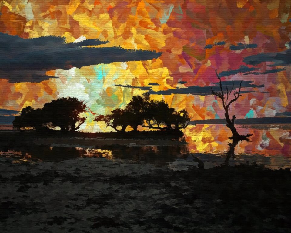 Summer scene nature