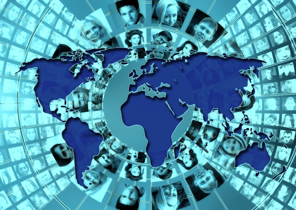 Continents human together