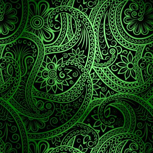 Vintage green abstract green design