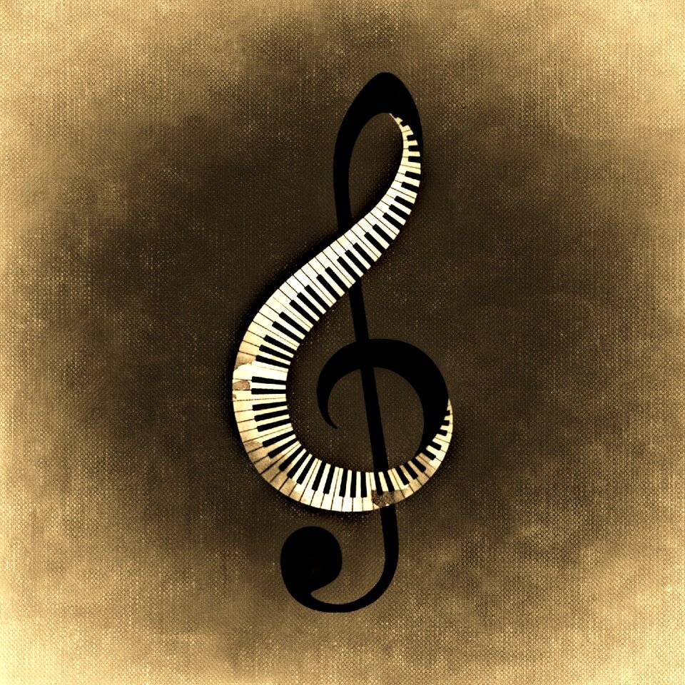 Piano keys Free illustrations