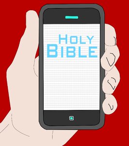 Bible hand Free illustrations