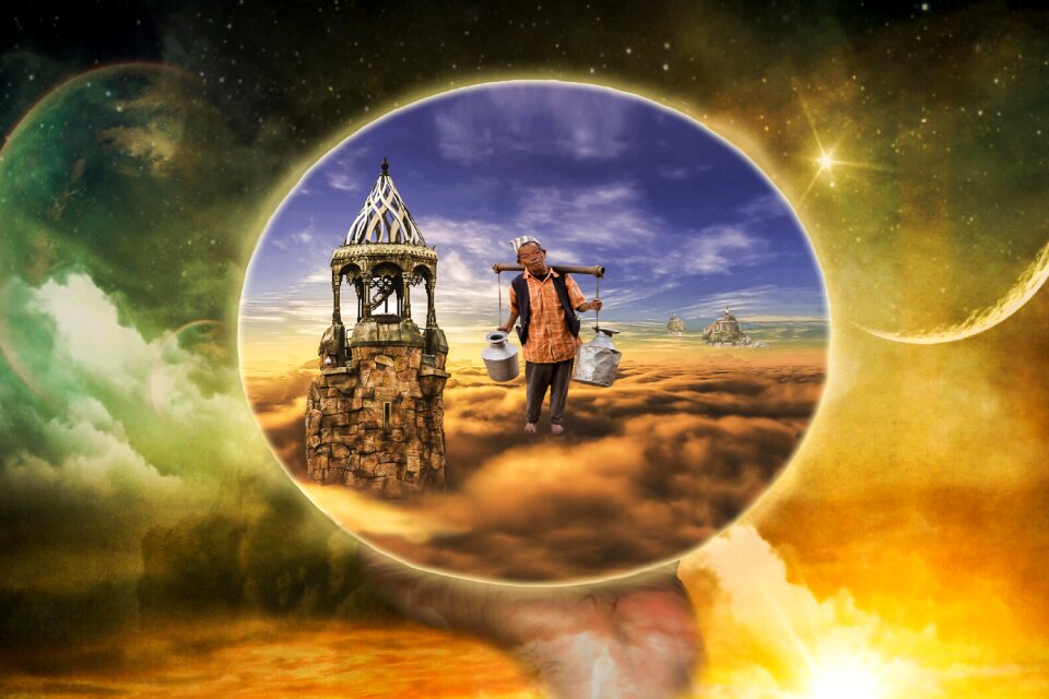Weight of the world embassy Free illustrations