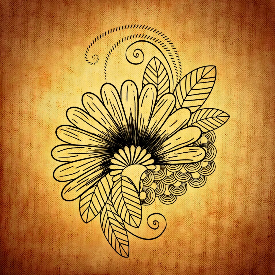 Leaves ornament Free illustrations