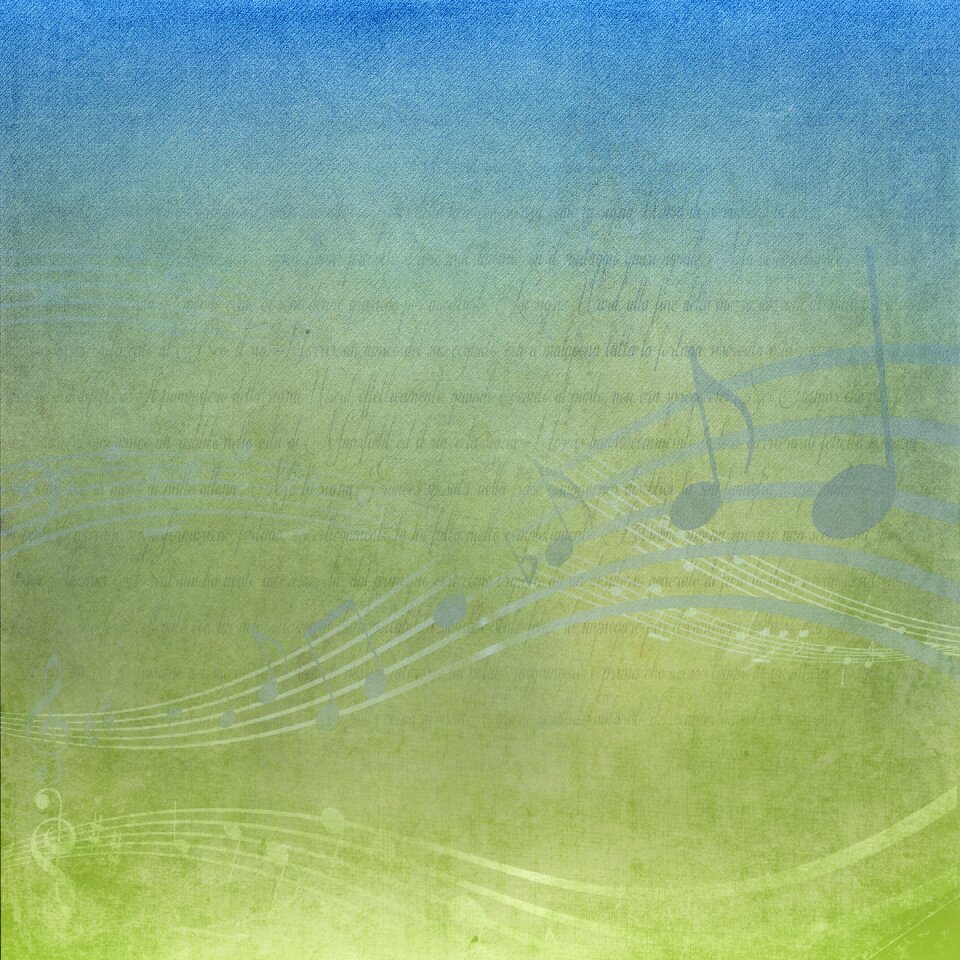 Green scrapbook musical