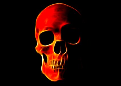 Bone skull bone mortal