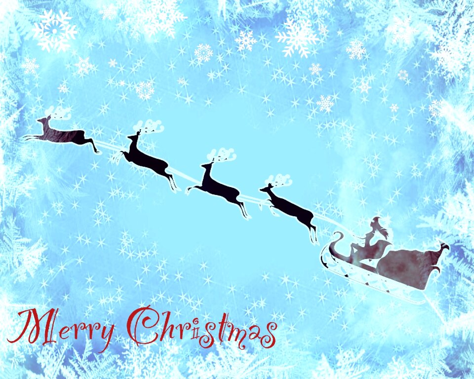 Star advent greeting card