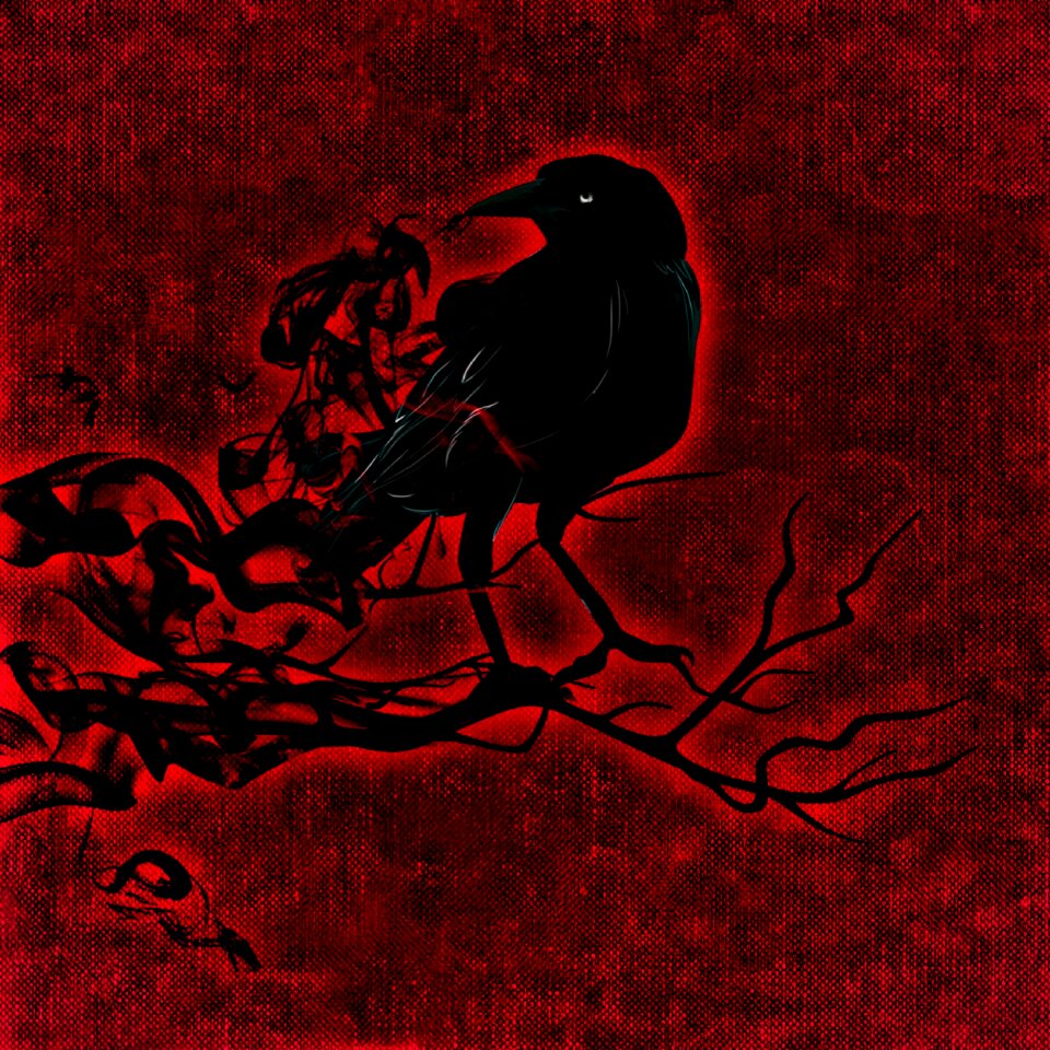 Creepy darkness mystical