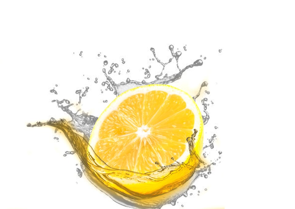White background food green