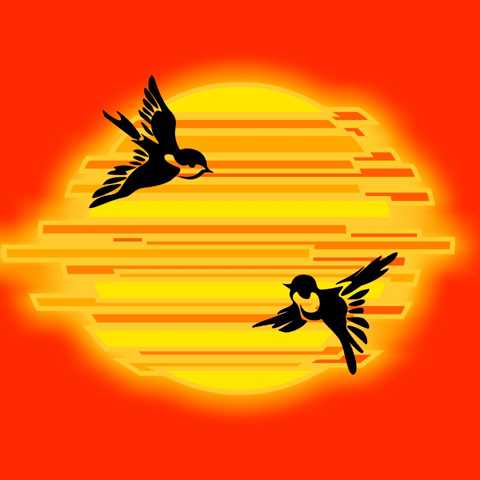 Fragment background image orange