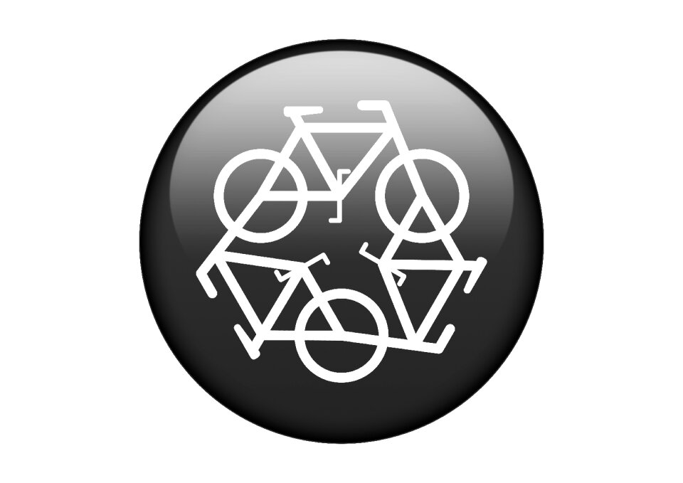Clean symbol bicycle