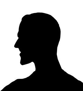 Man profile Free illustrations