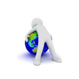 Planet environment symbol