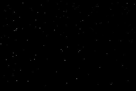 Background black cosmos