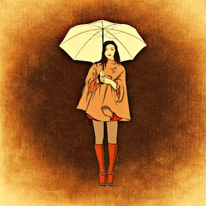Girl modern Free illustrations