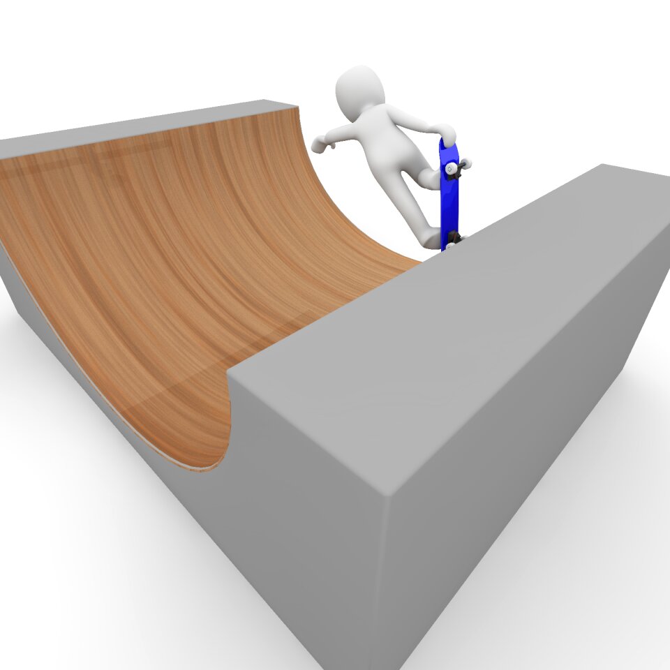 Skating roll skateboarding