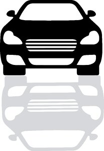 Logo reflection Free illustrations