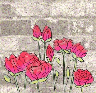 Red romance Free illustrations