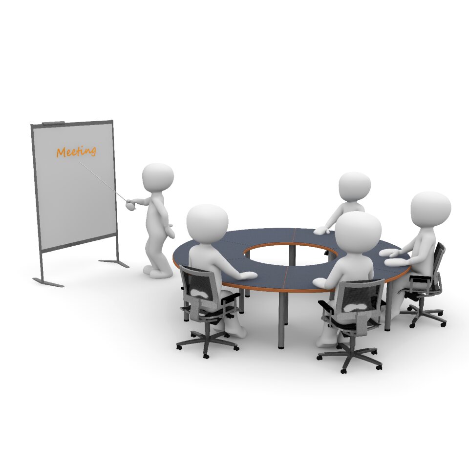 Teamwork organization brainstorming