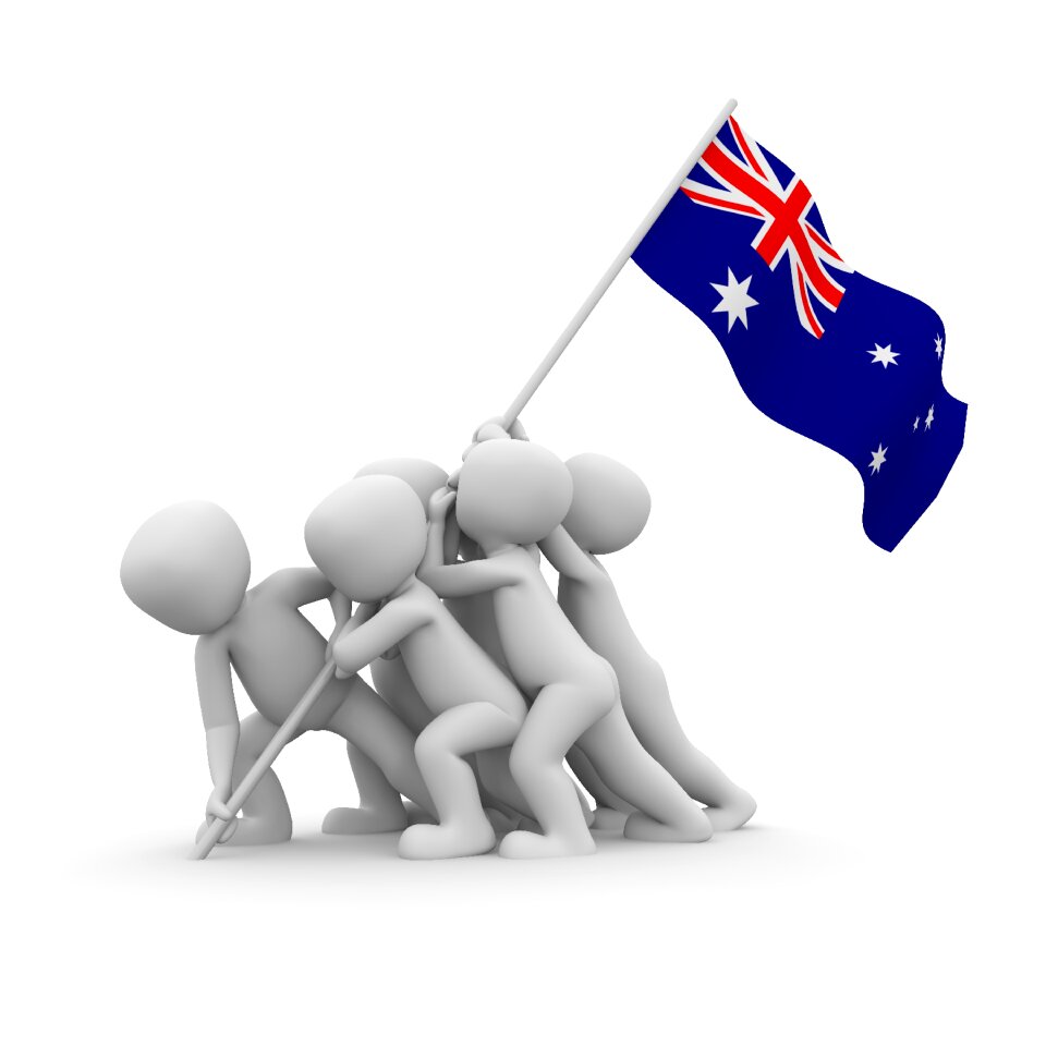 Patriotism australia Free illustrations
