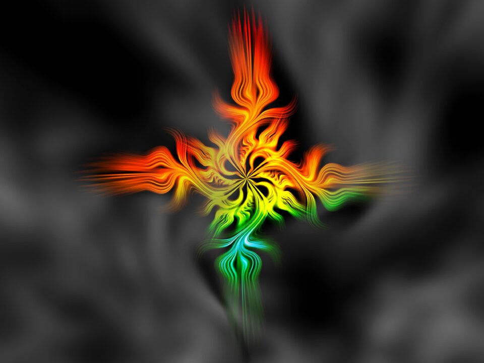 Fractal shape background