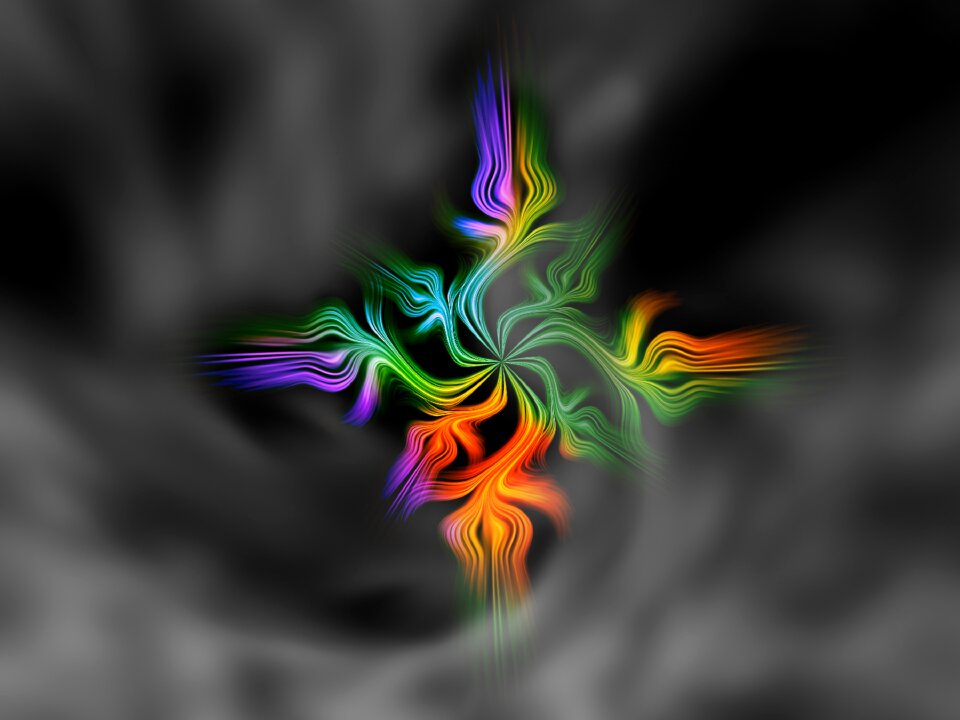 Fractal shape background