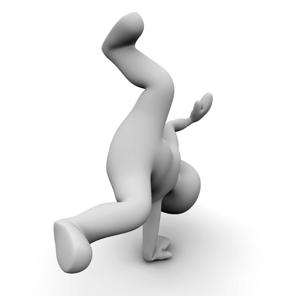 Teenager race ball sports