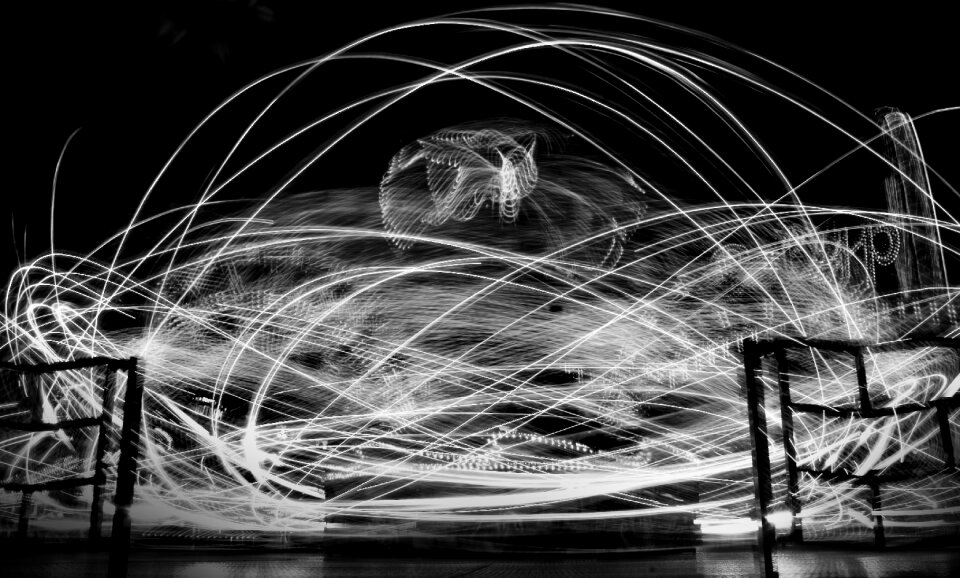 Blur dark scene