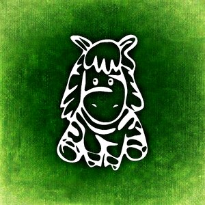 Cute animal children