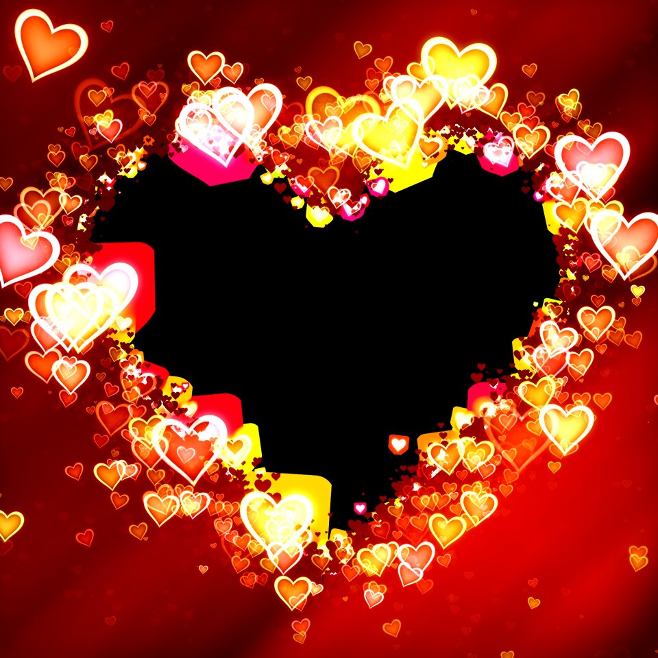 Design love decoration