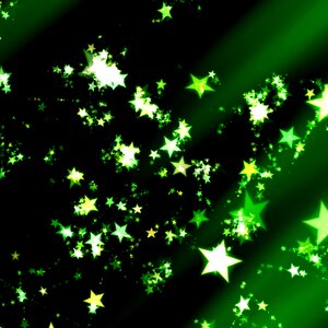 Christmas card deco sparkle
