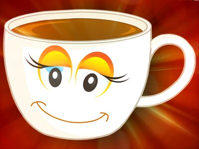 Drink smiley drawing