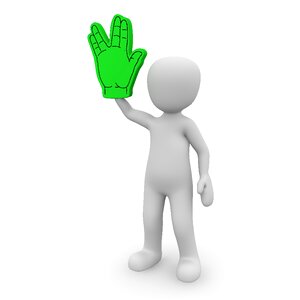 Characters finger show